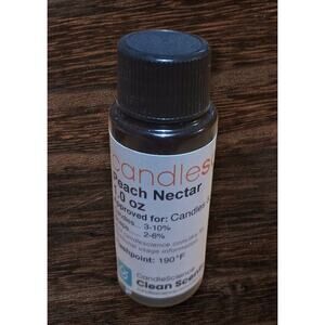 CandleScience Peach Nectar Fragrance Oil 1OZ Candle & Soap Making
